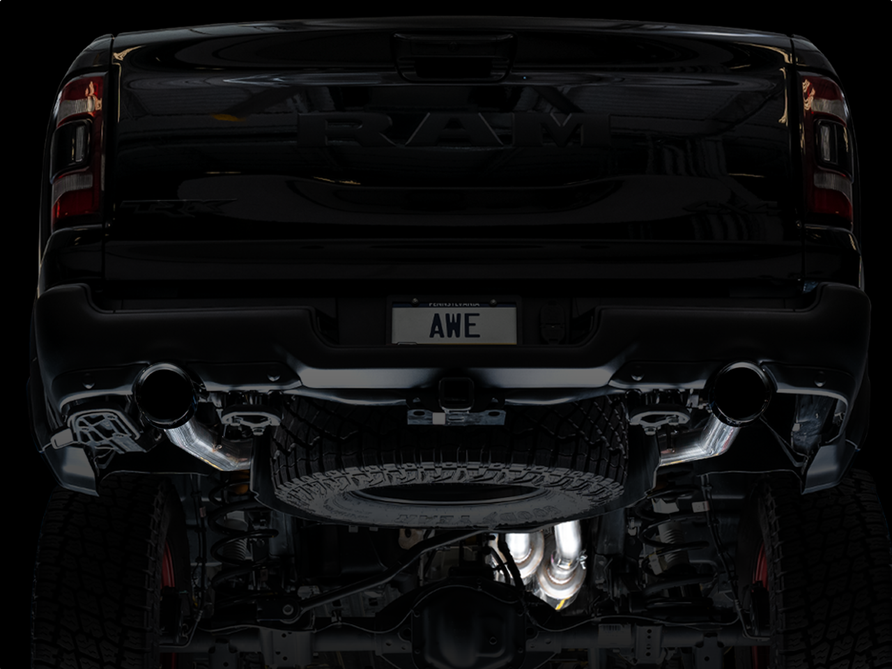 AWE 0FG EXHAUST SUITE FOR THE RAM 1500 TRX