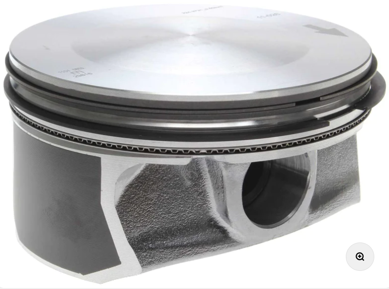 MAHLE OE Dodge Eagle HEMI 5.7L 0.50MM 2009-2020 Dodge Charger, Challenger, Chrysler, Ram Durango Piston With Rings Set (Set of 8)