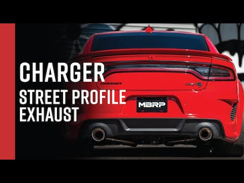 MBRP 2015-2023 Dodge Charger Street Profile Exhaust (5.7/6.2/6.4)