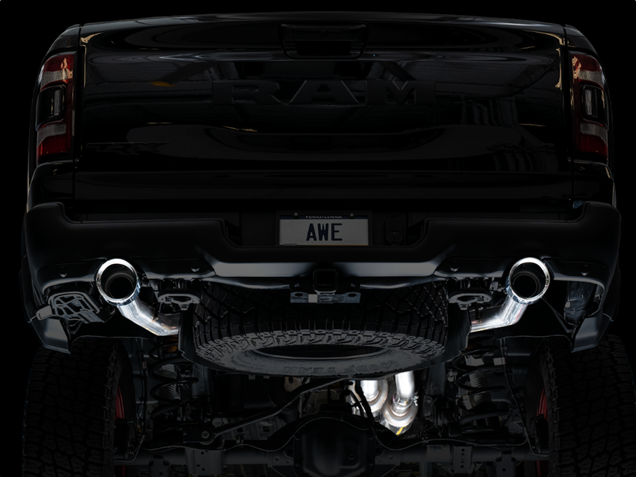 AWE 0FG EXHAUST SUITE FOR THE RAM 1500 TRX