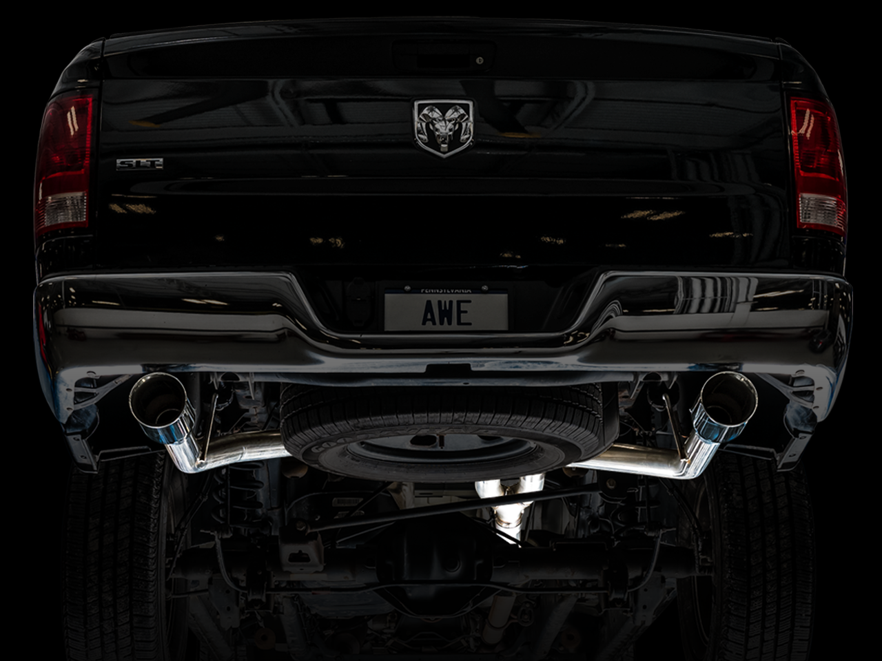 AWE 0FG EXHAUST SUITE FOR THE 4TH GEN RAM 1500 5.7L (WITHOUT BUMPER CUTOUTS)