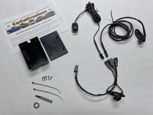 CarCatCreations Grand Cherokee – Ultimate Kill Switch – 2 Stage “Plug and Play” Kit – with detailed instructions.