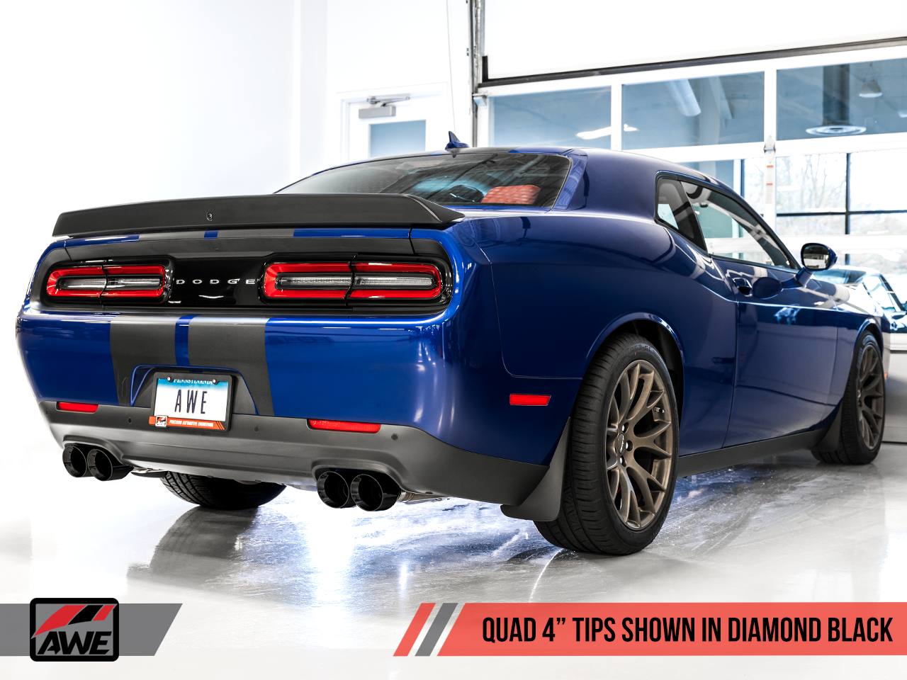 AWE EXHAUST SUITE FOR THE 17+ DODGE CHALLENGER 5.7