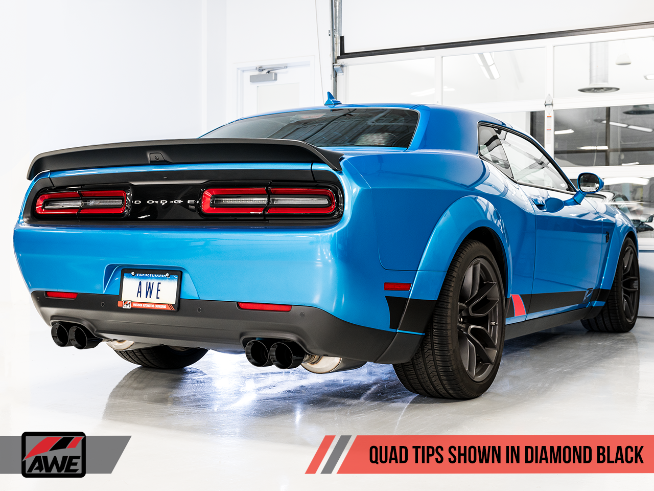 AWE EXHAUST SUITE FOR THE 15+ DODGE CHALLENGER 6.4 / 6.2 SC